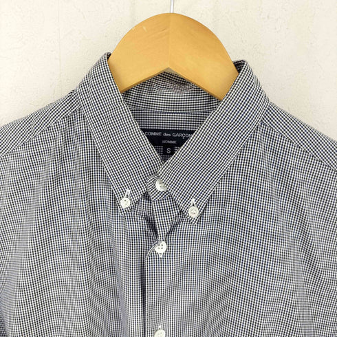 コムデギャルソンオム COMME des GARCONS HOMME 06AW L/S BD チェック柄シャツ メンズ JPN:S