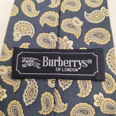 バーバリーズ BURBERRYS ペイズリー柄 シルク ネクタイ メンズ