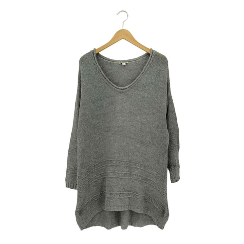 ギャップ Gap 00s コットンニット パイイングデザイン セーター ワンピース レディース M