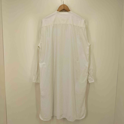 アーメン ARMEN ノーカラー コットンシャツワンピース レディース US:0-2