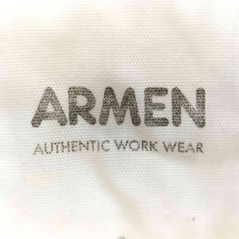 アーメン ARMEN ノーカラー コットンシャツワンピース レディース US:0-2