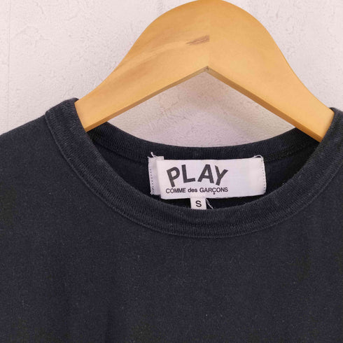 プレイコムデギャルソン PLAY COMME des GARCONS 07SS S/S ブラック・ハートワッペン・Tシャツ レディース JPN:S