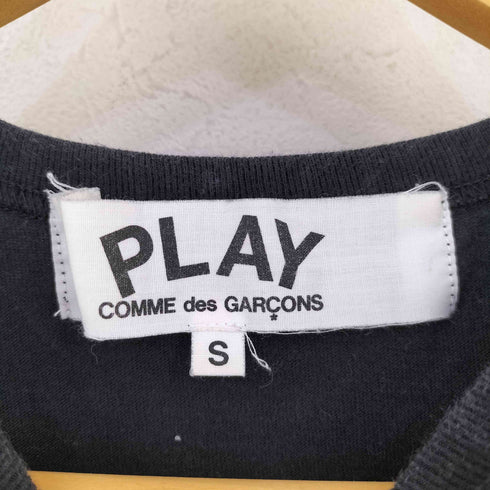 プレイコムデギャルソン PLAY COMME des GARCONS 07SS S/S ブラック・ハートワッペン・Tシャツ レディース JPN:S