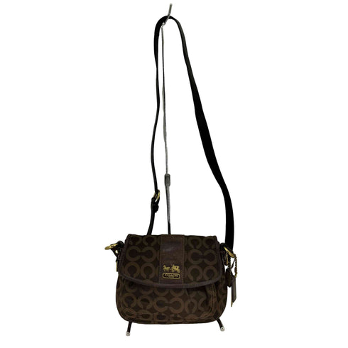コーチ COACH シグネチャー マディソン オプアート ミニショルダーバッグ レディース