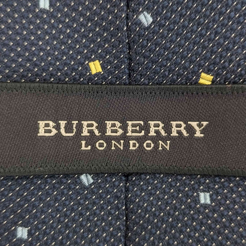 バーバリーロンドン BURBERRY LONDON 総柄 シルク ネクタイ メンズ