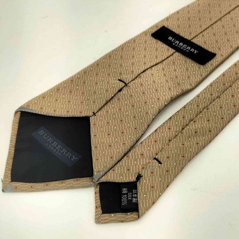 バーバリーロンドン BURBERRY LONDON 総柄 シルク ネクタイ メンズ