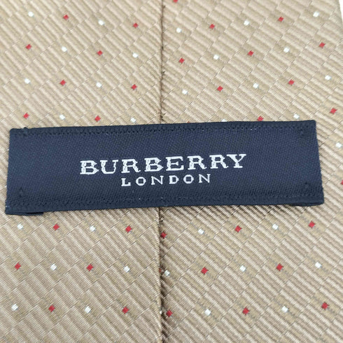 バーバリーロンドン BURBERRY LONDON 総柄 シルク ネクタイ メンズ