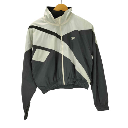 リーボック Reebok Classics Vector Cropped Track Jacket クラシックス ベクター クロップド ナイロン トラック ジャケット ブルゾン レディース import:L