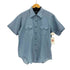 70s SEAFARER コットンポリ シャンブレーシャツ レディース L