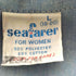 70s SEAFARER コットンポリ シャンブレーシャツ レディース L