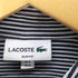 ラコステ LACOSTE COOLMAX(R)ストライプボタンダウンシャツ メンズ FR4