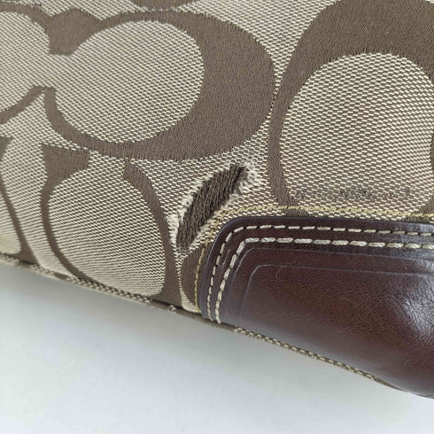 コーチ COACH ハンプトンズシグネチャー ショルダーバッグ レディース