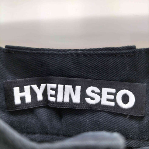ヘインソ hyein seo CURVED FLAP POCKET WITH PLEATS CARGO PANTS メンズ JPN:3