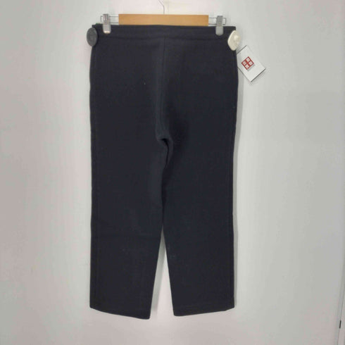 ヨウジヤマモト Yohji Yamamoto ボタンフライ ウール ワイドクロップドパンツ レディース JPN:2