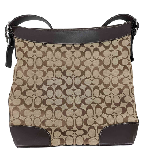 コーチ COACH シグネチャー ショルダーストラップ キャンバス レディース
