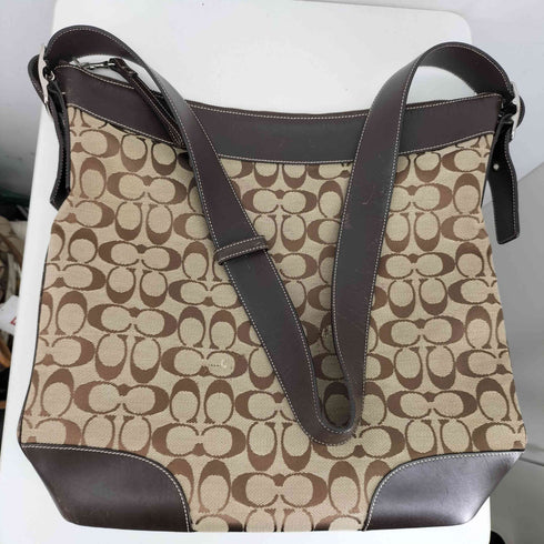 コーチ COACH シグネチャー ショルダーストラップ キャンバス レディース