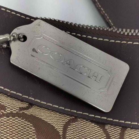 コーチ COACH シグネチャー ショルダーストラップ キャンバス レディース