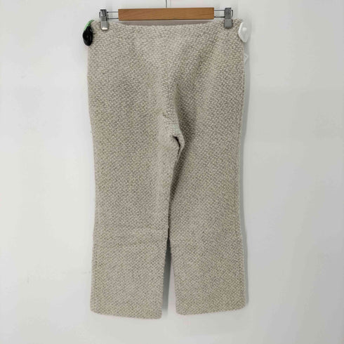 ヨウジヤマモト Yohji Yamamoto アルパカ混 クロップド ツイードワイドパンツ レディース JPN:1