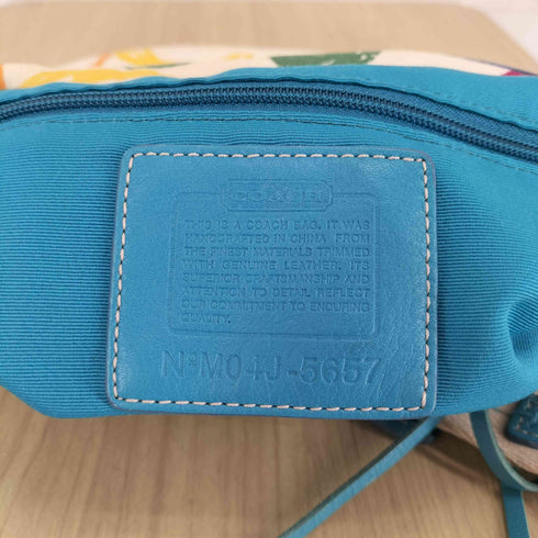 コーチ COACH シグネチャー マルチカラー ワンショルダーバッグ レディース