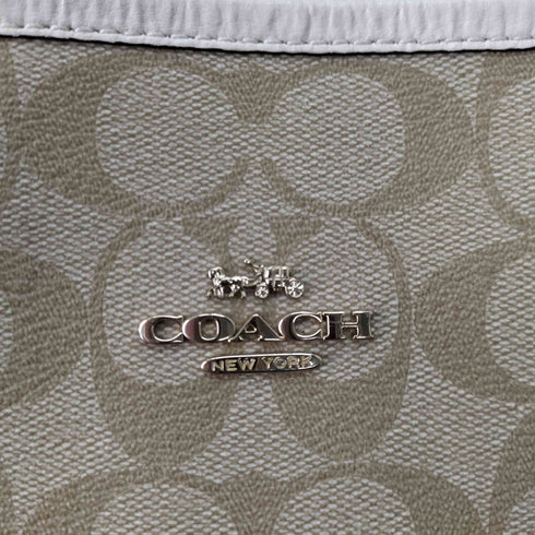 コーチ COACH リバーシブル トートバッグ PVC レディース