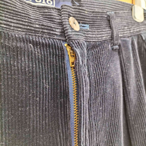 ポロバイラルフローレン Polo by RALPH LAUREN CORDS 2タックコーデュロイパンツ レディース 76