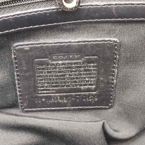 コーチ COACH シグネチャー レザー キャンバス ハンドバッグ トート レディース