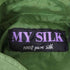 MY SILK ピュアシルク100% バンドカラーシャツ メンズ JPN:L