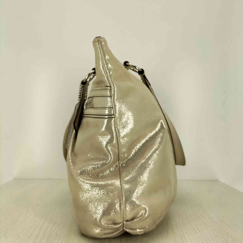 コーチ COACH ポピー ラメ ハンドバッグ トートバッグ レディース