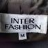 INTER FASHION ラムレザーピーコート レディース JPN:M