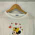 usa製 キャラクタープリント ラグランTシャツ メンズ import:L