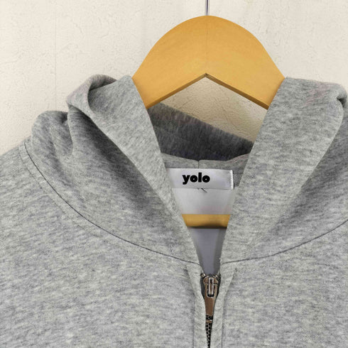 yolo ジップアップスウェット メンズ