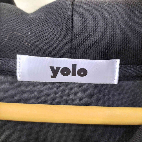 yolo ジップアップスウェット メンズ