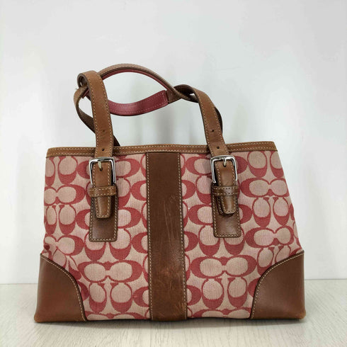 コーチ COACH シグネチャー ミニハンドバッグ レディース