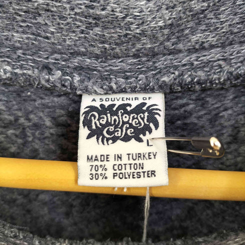 Rainforest Cafe 刺繍 スウェット メンズ import:L