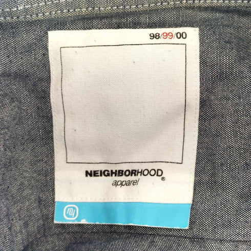 ネイバーフッド NEIGHBORHOOD s/s シャンブレー ワークシャツ メンズ