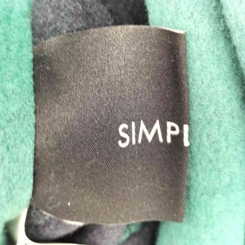 シンプリシテェ SIMPLICITE 21AW リバーシブル ウール ロング コート レディース