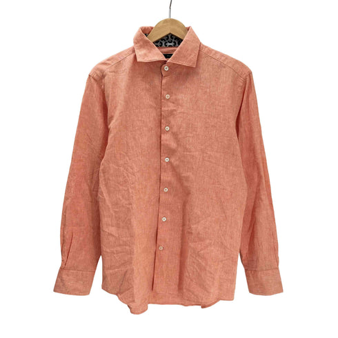 ジーステージ G-Stage L/S コットンリネン シャンブレー シャツ メンズ