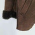 ザラ ZARA SUEDE MOUTON JACKET フェイク スエード ムートン ボア ジャケット メンズ import:M