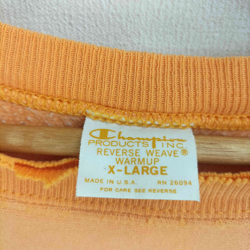 チャンピオン Champion USA製 復刻単色タグ REVERSE WEAVE スウェット トレーナー メンズ import:XL