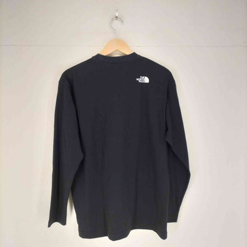 ザノースフェイス THE NORTH FACE 両面ロゴプリントロングスリーブ カットソー メンズ import:L