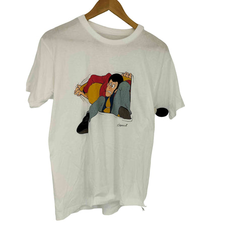 esso キャラクタープリント クルーネックTシャツ メンズ