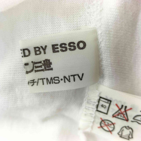 esso キャラクタープリント クルーネックTシャツ メンズ