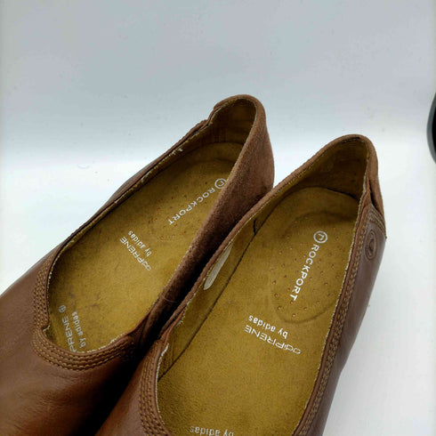 ロックポート ROCKPORT adiPRENE by adisas レザー フラット シューズ スリッポン レディース