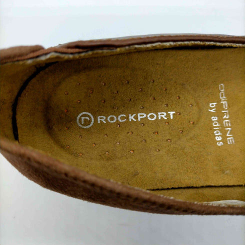 ロックポート ROCKPORT adiPRENE by adisas レザー フラット シューズ スリッポン レディース