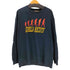 アメリカンアパレル AMERICAN APPAREL バンドプリント L/S Tクルーネック Tシャツ メンズ import:XL
