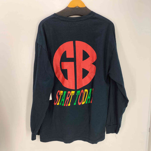 アメリカンアパレル AMERICAN APPAREL バンドプリント L/S Tクルーネック Tシャツ メンズ import:XL