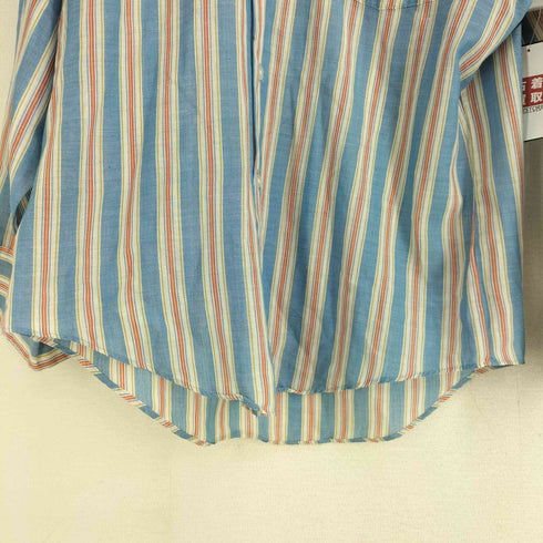 ペニーズタウンクラフト PENNEYS TOWNCRAFT 60-70S PENN-PRESTタグ マルチストライプ L/S シャツ メンズ import:M