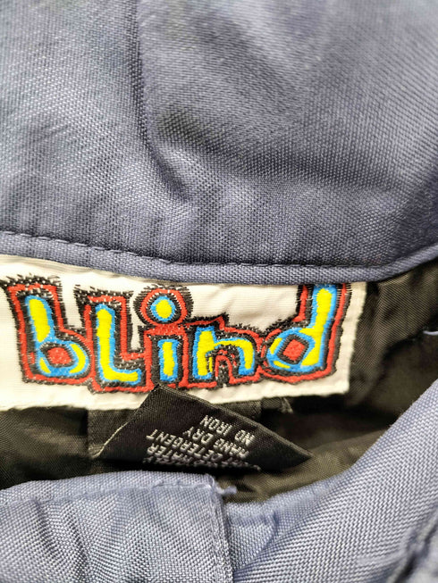 bLind Skateboards 90S ジップフライ ナイロン パンツ 9分丈 メンズ M
