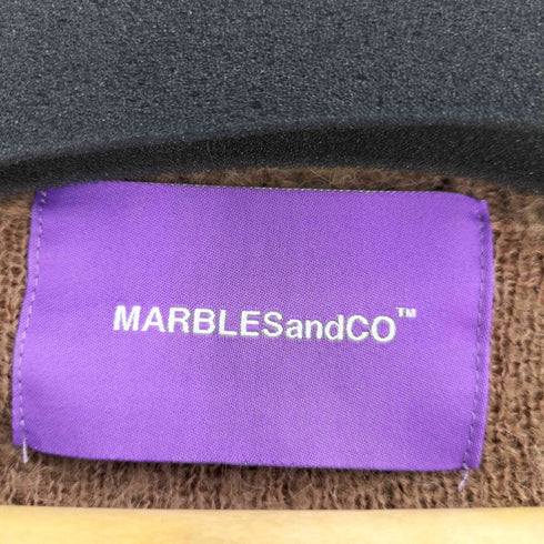 マーブルズ MARBLES 21AW アクリル混 モヘア カーディガン メンズ import:S