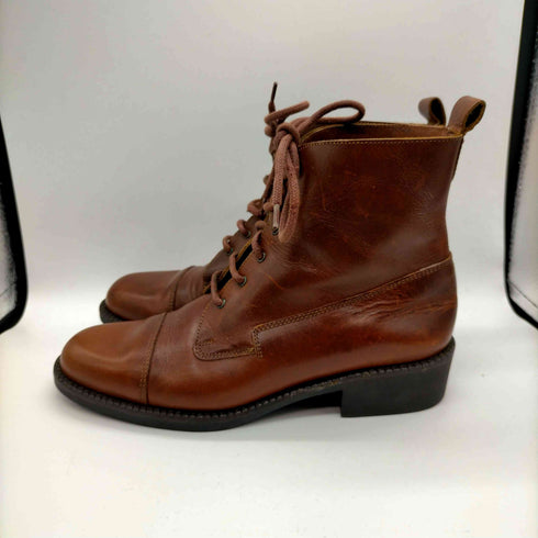 エディーバウアー Eddie Bauer イタリア製 4ホール レザー ショート ブーツ レディース 52/1